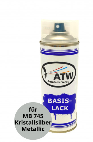 Autolack für MB 745 Kristallsilber Metallic